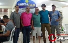 Jantar de confraternização da COOPERSULES em Guaçuí homenageia os seus cooperados e família.