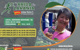 Corrida da laranja em Jerônimo Monteiro-ES. Informe-se aqui.