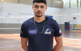 Atleta da AEST é convocado para Seleção Brasileira Sub-19 de Vôlei