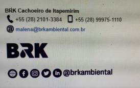 BRK inicia obra de manutenção preventiva em tubulação de esgoto às margens do Rio Itapemirim
