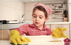 Seu filho pode ajudar em casa
