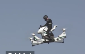 'Moto voadora' cai em Dubai; veja o vídeo do acidente