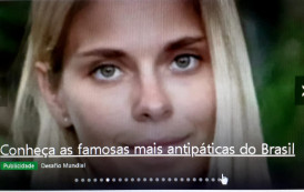 Conheça as famosas mais antipáticas do Brasil.