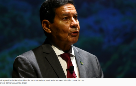 Mourão convoca rede nacional de TV e rádio para hoje (31/12)