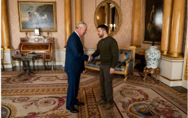 Presidente da Ucrânia faz visita surpresa a Londres