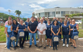 Saúde de Varre-Sai entrega Kits para agentes comunitários de Saúde