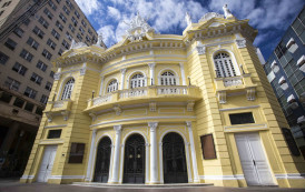 Convite para coletiva de imprensa: Anúncio de início das obras de reforma e restauro do Theatro Carlos Gomes