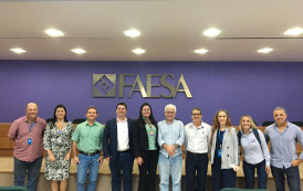 Estudantes da Faesa aprendem sobre práticas de montagem industrial com empresas do ES