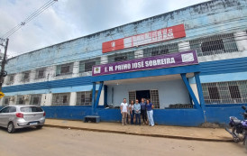 Prédio da Escola Primo José Sobreira agora é patrimônio do município de Varre-Sai
