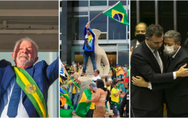 Brasília entre cerimônias e destruição