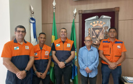 Após chuvas intensas, representantes da Defesa Civil Estadual se reúnem com autoridades em Varre-Sai