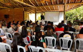 Ciclo do Saber - Turismo: 1º encontro reúne mais de 250 pessoas em Iúna, no Sul do Estado