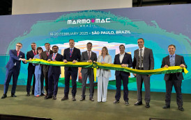 Findes participa da abertura da Marmomac, maior feira de mármore e granito do Brasil