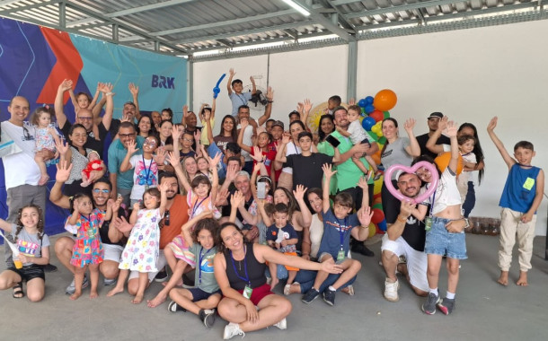 Filhos de funcionários participam de manhã sustentável na BRK, em Cachoeiro de Itapemirim