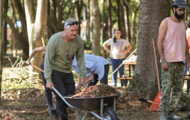 Parque Cultural Casa do Governador realiza mutirão de plantio e colheita na agrofloresta nesta terça (7)