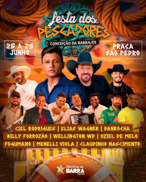 Conceição da Barra celebra tradição pesqueira na Festa dos Pescadores Conceição da Barra celebra tradição pesqueira na Festa dos Pescadores
