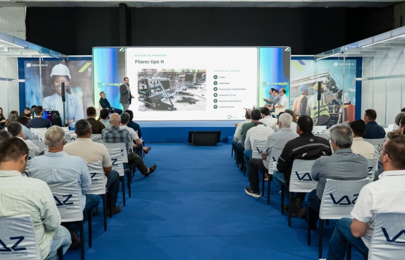 Feira da construção movimenta setor, cresce 33% em negócios projetados e recebe 15 mil visitantes Feira da construção movimenta setor, cresce 33% em negócios projetados e recebe 15 mil visitantes