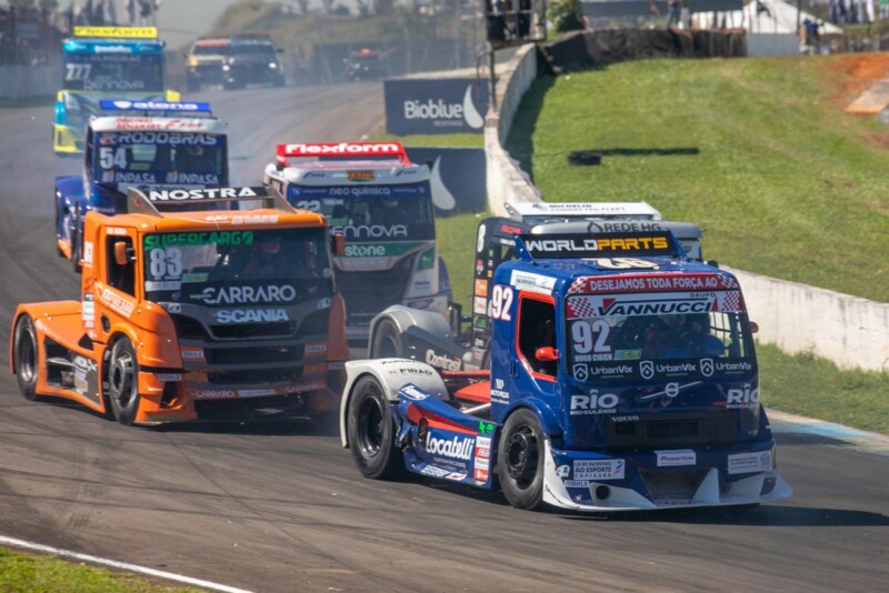 Toque no início e corrida de recuperação na 6ª etapa da Copa Truck em Londrina para Cibien Toque no início e corrida de recuperação na 6ª etapa da Copa Truck em Londrina para Cibien