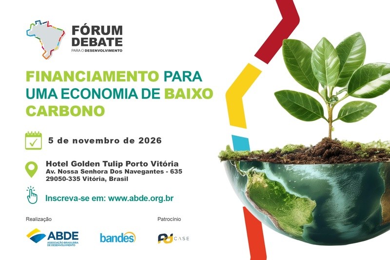 ABDE abre inscrições para fórum nacional sobre economia de baixo carbono ABDE abre inscrições para fórum nacional sobre economia de baixo carbono